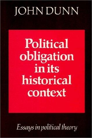 Political Obligation in its Historical Context