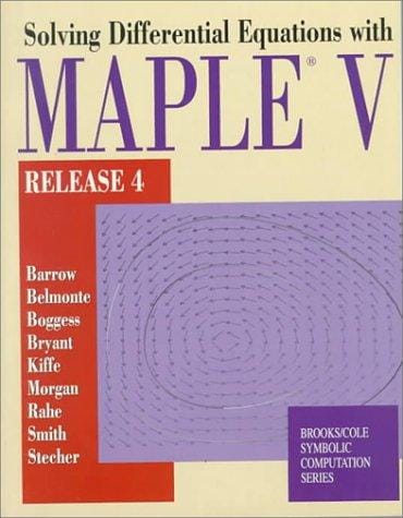 Solving differential equations with Maple V, release 4