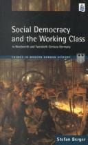 Social democracy and the working class in the nineteenth and twentieth century Germany