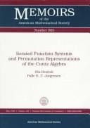 Iterated function systems and permutation representations of the Cuntz algebra