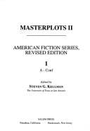 Masterplots II