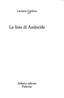 La lista di Andocide