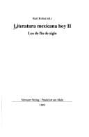 Literatura mexicana hoy II