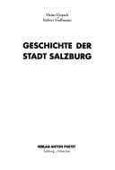 Geschichte der Stadt Salzburg