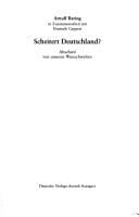 Scheitert Deutschland?