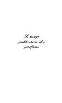 L' image publicitaire des parfums