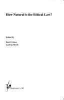 How natural is the ethical law?