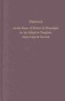 Préface `a l'édition des Essais de Montaigne