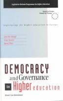 Democracy and governance in higher education