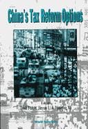 China's tax reform options