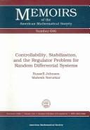 Controllability, stabilization, and the regulator problem for random differential systems