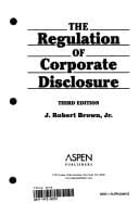 The regulation of corporate disclosure