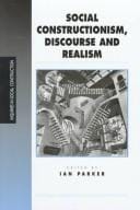 Social constructionism, discourse, and realism
