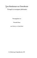 Vom Ständestaat zur Demokratie