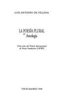 La poesía plural