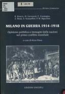 Milano in guerra, 1914-1918