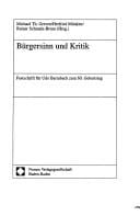 Bürgersinn und Kritik