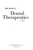 ADA guide to dental therapeutics