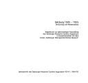 Salzburg 1945-1955: Zerstörung und Wiederaufbau (Jahresschrift des Salzburger Museums Carolino Augusteum) (German Edition)