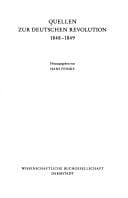 Quellen zur deutschen Revolution 1848-1849