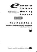 Indonesia's industrial policy and performance