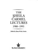 The Sheila Carmel lectures, 1988-1993