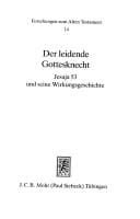 Der leidende Gottesknecht
