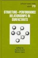 Structure-performance relationships in surfactants
