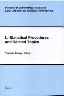 L₁-statistical procedures and related topics