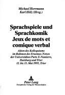 Sprachspiele und Sprachkomik =