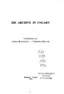 Die Archive in Ungarn
