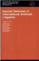 Special defenses in international antitrust litigation