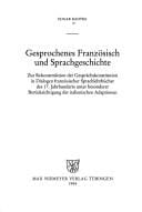 Gesprochenes Französisch und Sprachgeschichte