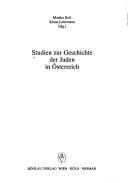 Studien zur Geschichte der Juden in Österreich (Handbuch zur Geschichte der Juden in Österreich) (German Edition)