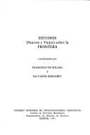 Estudios (nuevos y viejos) sobre la frontera