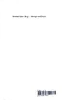 Ideologie und Utopie in der deutschen Literatur der Neuzeit