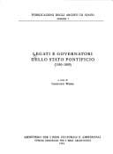 Legati e governatori dello Stato pontificio (1550-1809)