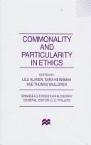 Commonality and particularity in ethics