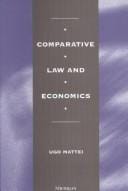 Comparative law and economics