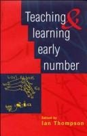 Teaching and learning early number