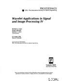 Wavelet applications in signal and image processing IV