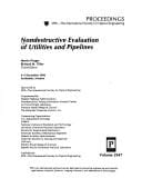 Nondestructive evaluation of utilities and pipelines