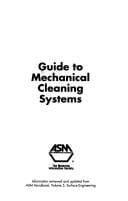 Guide to mechanical cleaning systems