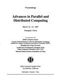Advances in parallel and distributed computing