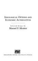Ideological options and economic alternatives