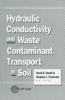Hydraulic conductivity and waste contaminant transport in soil