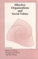 Effective organizations and social values