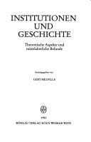 Institutionen und Geschichte