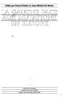 La Gauche face aux mutations en Europe