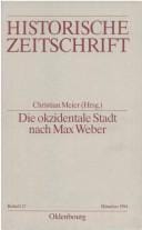 Die Okzidentale Stadt nach Max Weber